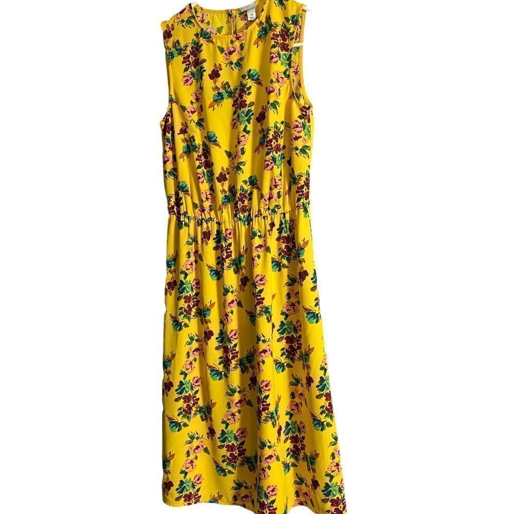 MarigoldāFloralāSleevelessāDressāSizeāXS